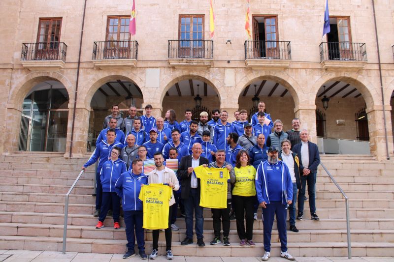  El Ajuntament recibe a los equipos inclusivos de fútbol base tras sus grandes triunfos 