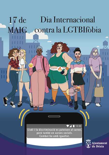 El Ajuntament de Dénia lanza una campaña contra la discriminación sexual y el odio digital