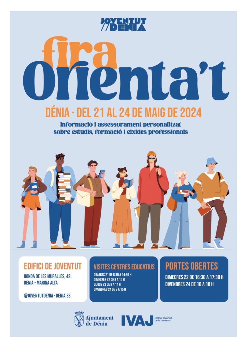 Dénia celebra una nueva edición de la Feria del Estudiante Oriéntate 2024
