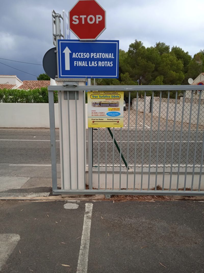 L'accés al final de Les Rotes es tancarà al trànsit de vehicles des del 15 de juny