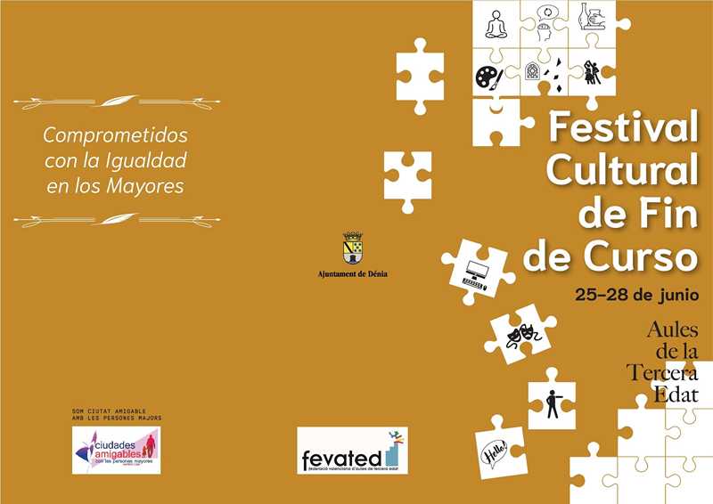 Festival cultural de fi de curs de les Aules de la Tercera Edat de Dénia