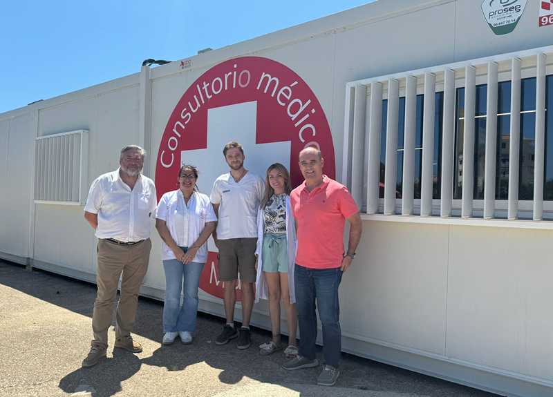  El consultorio médico de Les Marines, en marcha 