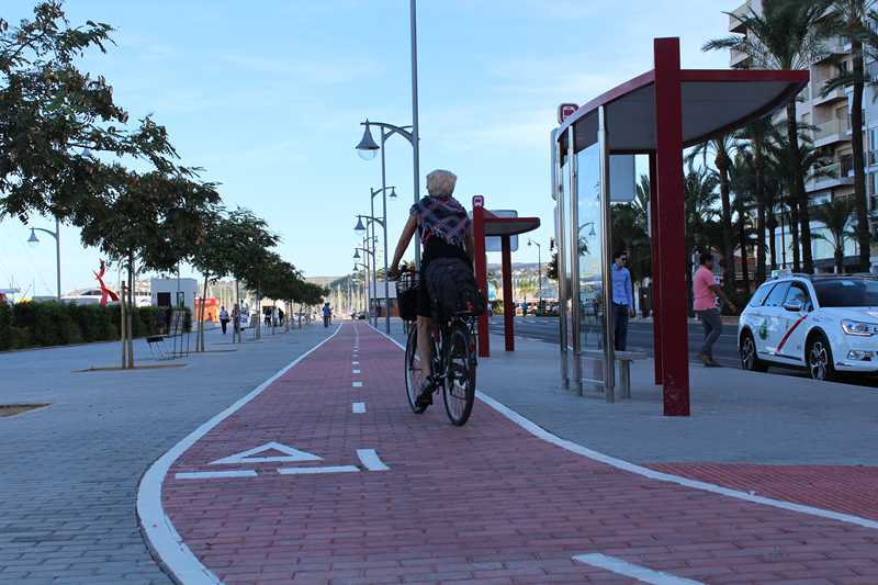 Dénia emprén un pla de mobilitat sostenible per a fomentar els modes de transport més respec...
