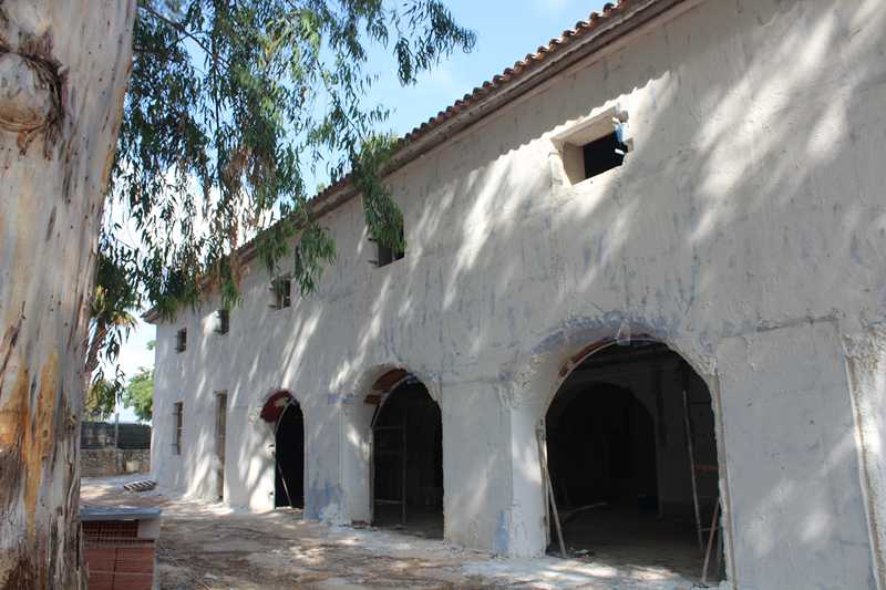 Las obras de la casa de Torrecremada entran en la recta final