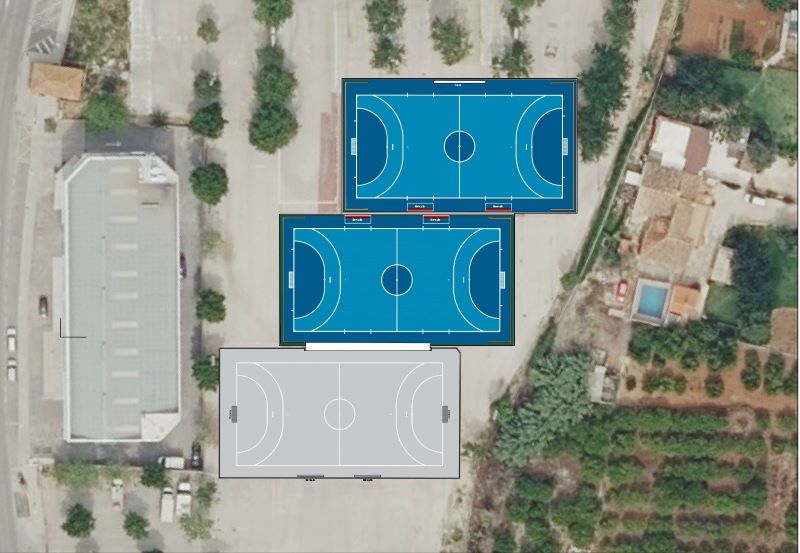 Aprovat el projecte de renovació de dos pistes esportives de Madrigueres