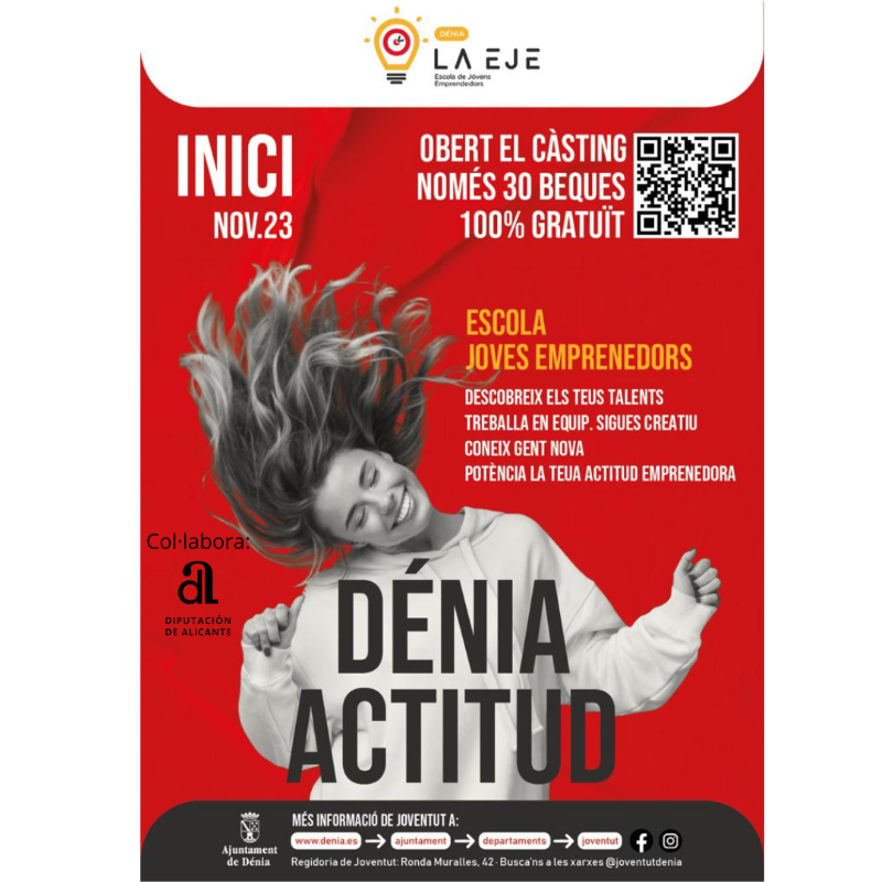 El programa “Denia Actitud” recibe una subvención de la diputación de Alicante