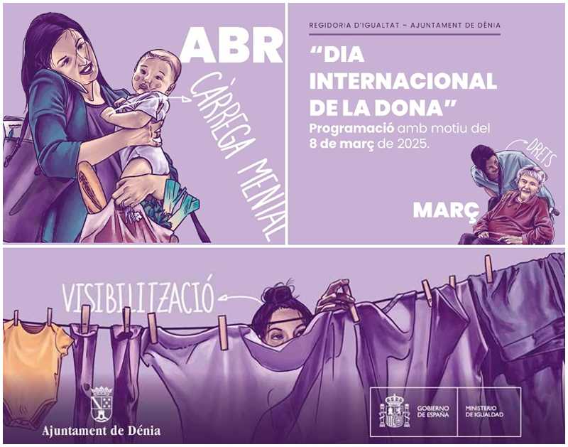 Foto Dénia dedica su campaña del Día Internacional de la Mujer a visibilizar el trabajo no recono...