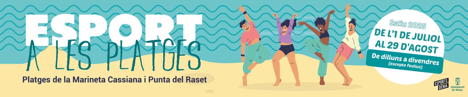 Esport a la platja Estíu 2025